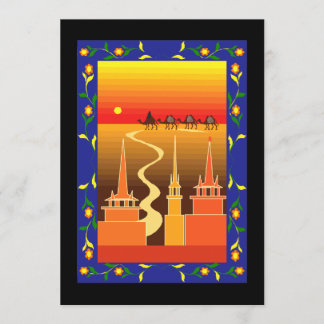 Kamelen buiten de stad kaart