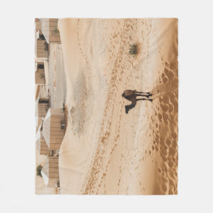 Kamelen Glamping: Marokkaanse woestijn luxe Fleece Deken