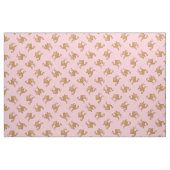Kamelen Print stof roze (Fat Quarter)