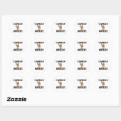 KAMELEN Regel! Ronde Sticker (Vel)