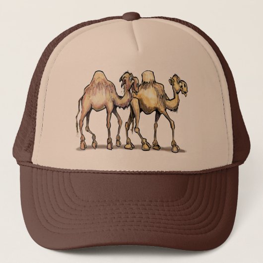 kamelen trucker pet (Voorkant)