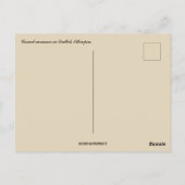 Kamelenkaravaan in Dallol Ethiopië Briefkaart (Achterkant)