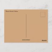 Kamelenmarkt in Soedan Briefkaart (Achterkant)