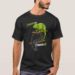 Kameleon Chameleoff I reptiel hagedis terrarium hu T-shirt