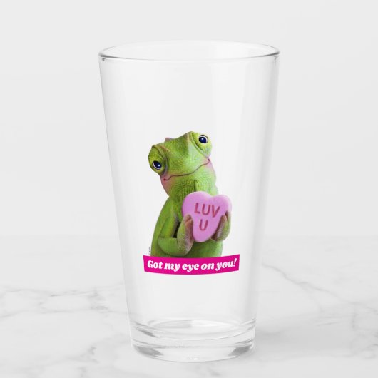 Kameleon Hart (Luv U) Glas (Voorkant)