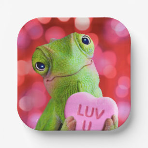 Kameleon Hart (Luv U) Papieren Bordje