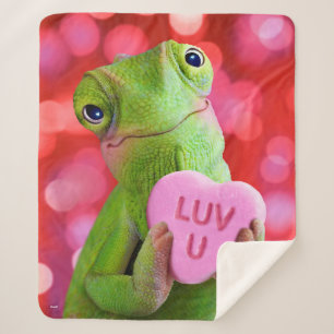 Kameleon Hart (Luv U) Sherpa Deken