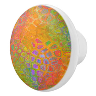 Kameleon Huid Keramische Knop