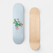 kameleon in bloom skateboard (Voorkant)