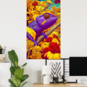 Kameleon in Technicolor Poster (Thuiskantoor)