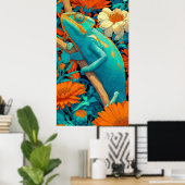 Kameleon in Technicolor Poster (Thuiskantoor)