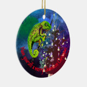 kameleon kerst ornament (Rechts)