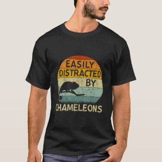 Kameleon Laat zich gemakkelijk afleiden door kamel T-shirt