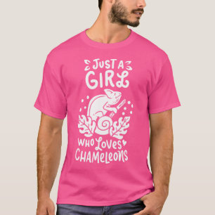 Kameleon Lizard Reptiel Pet Funny T-shirt