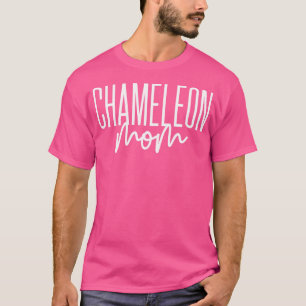 Kameleon Mam Schattige Kameleon Mama I Love My Pet T-shirt