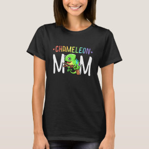 Kameleon Moeder Huisdier Reptiel Hagedis Moeder T-shirt