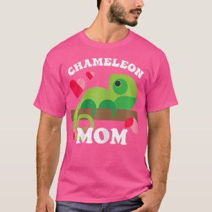 Kameleon Mom Zookeeper Hagedis Reptielen Huisdiere T-shirt