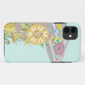 kameleon pastel Case-Mate iPhone case (Achterkant (horizontaal))