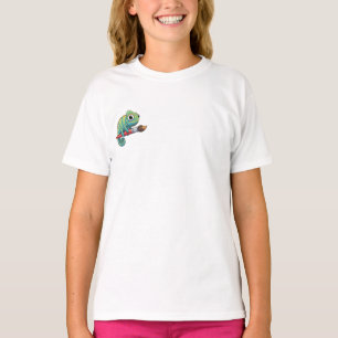 Kameleon Rijdt op Schilderskwast Kinderen T-shirt
