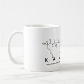 Kamelia peptide nom mug (Gauche)