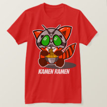 KAMEN RAMEN GIANT RED PANDA T-SHIRT