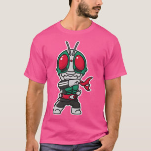 Kamen Rider Ichigou Ichigo Chibi Style Kawaii T-shirt