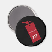 Kamer 217 sleutels magneet (Voorkant / Achterkant)