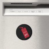 Kamer 217 sleutels magneet (Insitu (Vaatwasser))