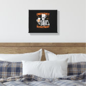 Kamer 2-zijdig Spoedeisende Hulp Halloween Verplee Canvas Afdruk (Insitu (Slaapkamer))