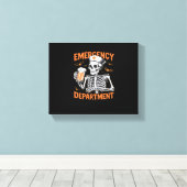 Kamer 2-zijdig Spoedeisende Hulp Halloween Verplee Canvas Afdruk (Insitu (Houten vloer))