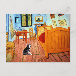 Kamer - Boston Terrier #4 Briefkaart