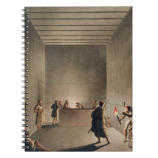 Kamer en Sarcophagus in de Grote Pyramide van Gi Notitieboek (Voorkant)