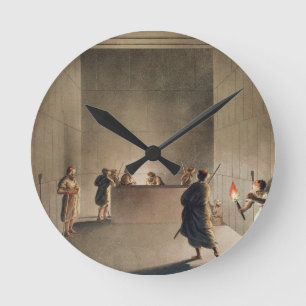 Kamer en Sarcophagus in de Grote Pyramide van Gi Ronde Klok