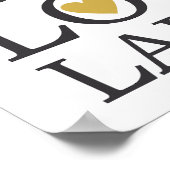 Kamer Quote, Ons huis heeft eindeloze liefde en wa Poster (Hoek)