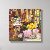 Kamer van Bloemen van Frederick Childe Hassam Canvas Afdruk (Voorkant)