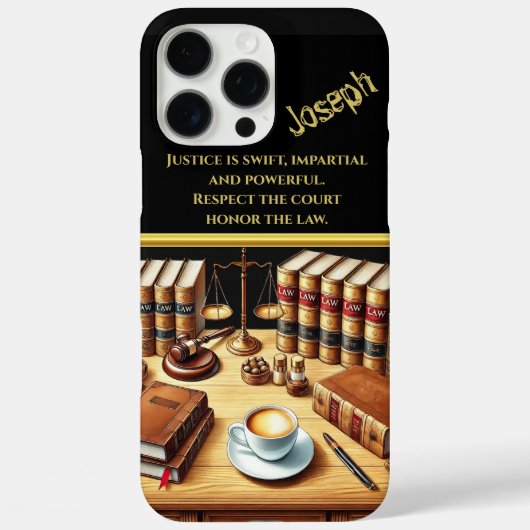 Kamer van Justitie en Besluiten Case-Mate iPhone Case (Achterkant)
