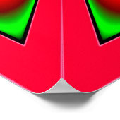 Kamer van trillende kleuren poster (Hoek)