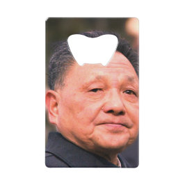 Kameraad Deng Xiaoping - Chinese leider Kredietkaart Flessenopener