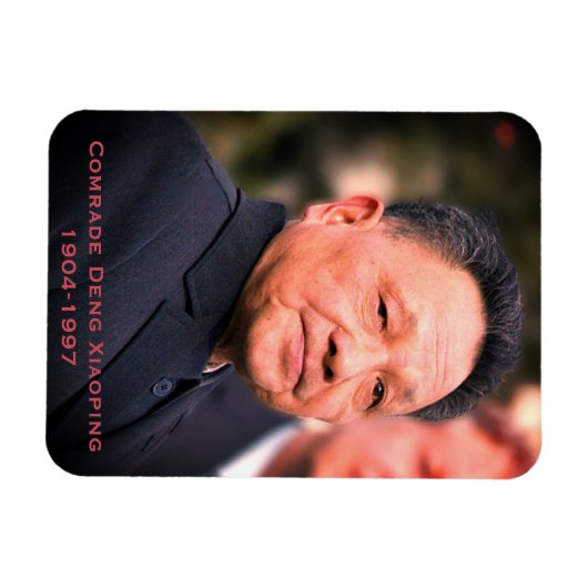 Kameraad Deng Xiaoping - Chinese leider Magneet (Horizontaal)