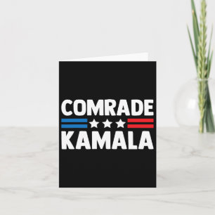Kameraad Kamala Anti Kamala Harris Kaart