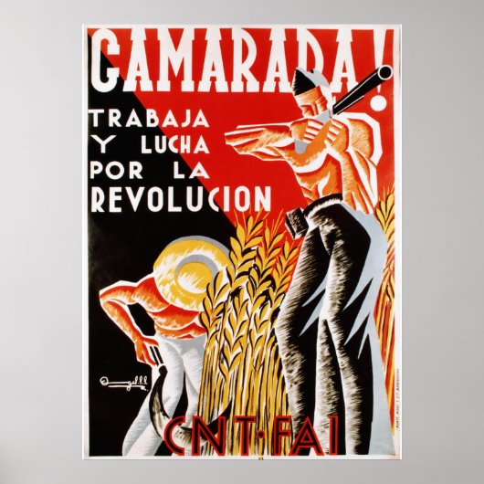 Kamerada, kartel [Comrades poster] Poster (Voorkant)
