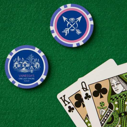 Kameraderie Meisjesvakantie Poker Chips (Pokertafel (Dubbel))