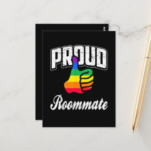 Kamergenoot Gay Pride Briefkaart