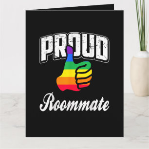 Kamergenoot Gay Pride Kaart