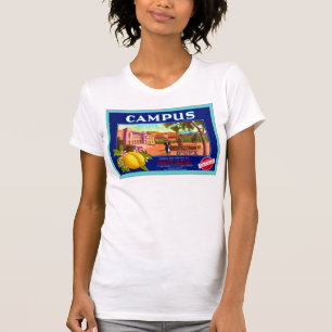 Kamermerken ~ etiket met fruitkratten t-shirt