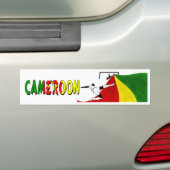 Kameroen Bumpersticker (Op auto)