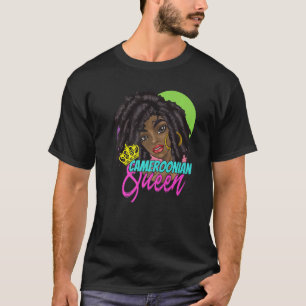 Kameroen Kameroener Afrika Trots Prinses Koningin T-shirt