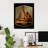 Kameroen Poster (Thuiskantoor)
