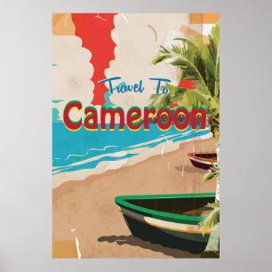 Kameroen poster van vintonijnreizen