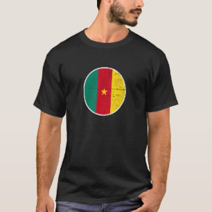 Kameroen Proud Kameroense vlag T-shirt